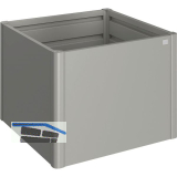 BIOHORT Hochbeet 1 x 1 quarzgrau-metallic