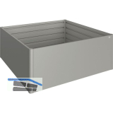 BIOHORT Hochbeet 2 x 2 quarzgrau-metallic