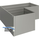 BIOHORT Hochbeet L quarzgrau-metallic