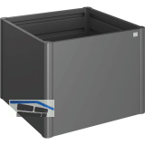 BIOHORT Hochbeet 1 x 1 dunkelgrau-metallic