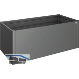 BIOHORT Hochbeet 2 x 1 dunkelgrau-metallic