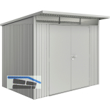 BIOHORT Ger�tehaus AvantGarde A5 silber-metallic Doppelt�r