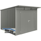 BIOHORT Ger�tehaus AvantGarde A7 quarzgrau-metallic Doppelt�r