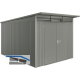 BIOHORT Ger�tehaus AvantGarde A8 quarzgrau-metallic Doppelt�r