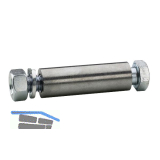 D�RNER + HELMER Achszubeh�r f�r Rad 100-125 mm/� 15 auf 8 mm Nabe 45 mm