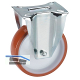 D�RNER + HELMER Bockrolle Polyurethan Polyamidfelge 100 mm 150 kg