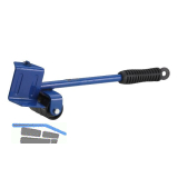 D�RNER + HELMER Transportlifter mit Kunststoffr�der, Tragkraft 150 kg