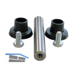 D�RNER + HELMER Schiebetruhen-Radachse 103 mm