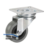 D�RNER + HELMER Lenkrolle Gummi 50 mm 45 kg