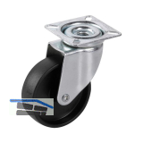 D�RNER + HELMER Lenkrolle Kunststoff-Rad schwarz 50 mm 35 kg