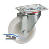 D�RNER + HELMER Lenkrolle Polyamid-Rad 125 mm 220 kg