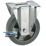 D�RNER + HELMER Bockrolle Elastik Alufelge 125 mm 180 kg