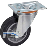 D�RNER + HELMER Lenkrolle TPE PP-Felge 100 mm 70 kg