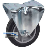 D�RNER + HELMER Bockrolle TPE PP-Felge 100 mm 70 kg