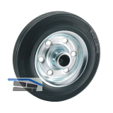 D�RNER + HELMER Rad Vollgummi Stahlfelge 250 mm 250 kg