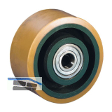 D�RNER + HELMER Rad Polyurethan Guss-Felge 100 mm 380 kg