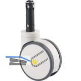 TENTE Lenkrolle Integral Twin 2940 USX 125 mm 125 kg