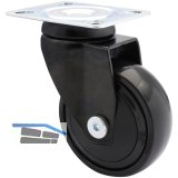 WAGNER Lenkrolle Kunstoff-Rad schwarz 75 mm 75 kg