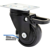 WAGNER Lenkrolle Kunstoff-Rad schwarz 50 mm 50 kg Feststeller