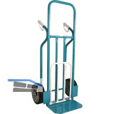 Stahl Rodel gesch�umte R�der Tragkraft 250 kg Schaufelgr��e 530 x 330 mm