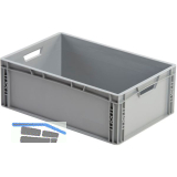 Eurokasten in grau geschlossen 600 x 400 x 220 mm
