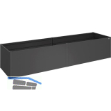 BIOHORT HochBeet Gr. 4x1 dunkelgrau-metallic