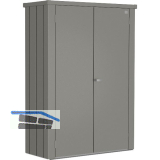 BIOHORT Terrassenschrank Romeo M High quarzgrau-metallic