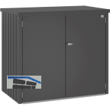 BIOHORT M�lltonnenbox Alex Duo dunkelgrau