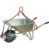 Schiebetruhengeh�nge 3-Strang Tragf�higkeit 0-45�: 350 kg / 45-60� 250 kg