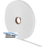 Gurtband f�r Fenstertrageschlaufen auf Rolle 22x1mm wei� (1 Rolle = 100 Meter)