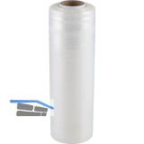 Wickelfolie transparent Breite 250 mm 23 my