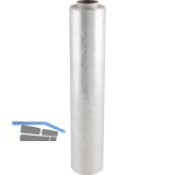 Wickelfolie transparent Breite 500 mm 23 my