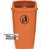Papierkorb Optima 50 Liter orange