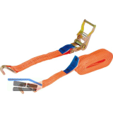 Zurrgurt 2-teilig mit Ratsche und Spitzhaken 2000 kg 6 m