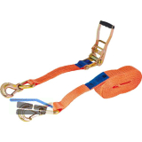 Zurrgurt 2-teillig mit Ratsche und Karabiner 5000 kg 8 m