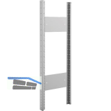 META Steckrahmen 1025 x 300 mm inkl. Steckprofil u. Steck-Tiefensteife verzinkt