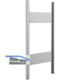 META Steckrahmen 1025 x 400 mm inkl. Steckprofil u. Steck-Tiefensteife verzinkt