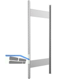 META Steckrahmen 1500 x 500 mm inkl. Steckprofil u. Steck-Tiefensteife verzinkt