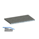META Fachboden MS 150 verzinkt 1000 x 600 mm Tragkraft 150 kg