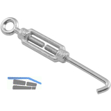 META Spannschloss 60 mm verzinkt