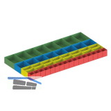 META Set 1 Kunststoffk�sten 48-teilig