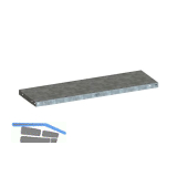 META Fachboden MS 230 verzinkt 1000 x 800 mm Tragkraft 230 kg