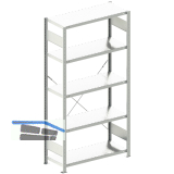 META Steck-Grundregal 2000 x 1000 x 400 mm 5 Fachb�den 150 kg