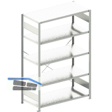 META Steck-Grundregal 2000 x 1300 x 600 mm 5 Fachb�den 230 kg