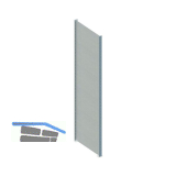 META Vollwandrahmen verzinkt H�he 2000 mm Tiefe 600 mm