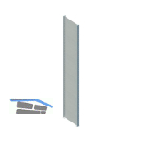 META Vollwandrahmen verzinkt H�he 2500 mm Tiefe 500 mm