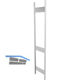 META Steckrahmen 2500 x 500 mm inkl. Steckprofil u. Steck-Tiefensteife verzinkt