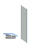 META Vollwandrahmen verzinkt H�he 2500 mm Tiefe 600 mm