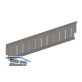 META Tiefenteiler H�he 100 mm Tiefe 400 mm, verzinkt