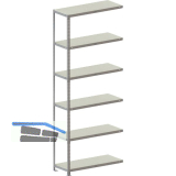 META Schraubregal Anbauset 2500 x 1000 x 400 mm Tragkraft 150 kg